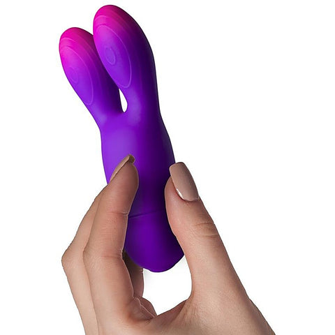 Glo Girl Bunny 10 Function Rabbit Ear Vibrator by Rocks Off - Rabbit Vibrators