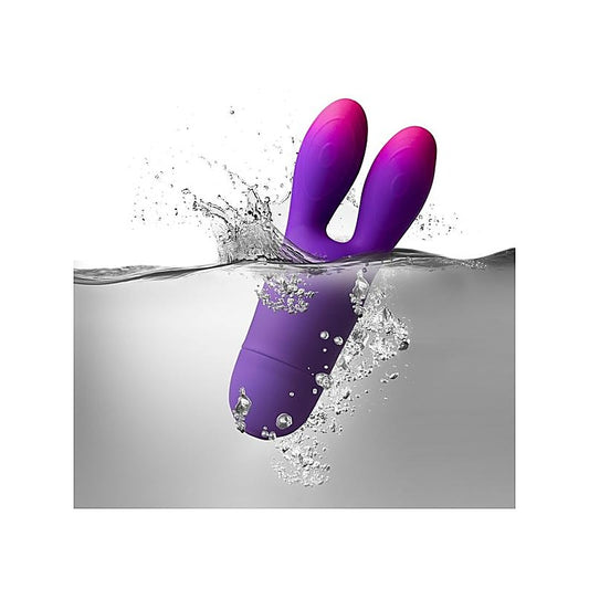 Rocks Off Glo Girl Bunny 10 Function Rabbit Ear Vibrator