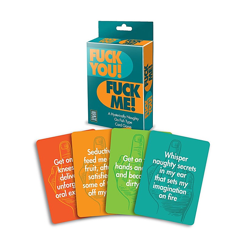 F*ck You F*ck Me Party Card Sex Game by Little Genie - Sex Games, Coupons and Tricks