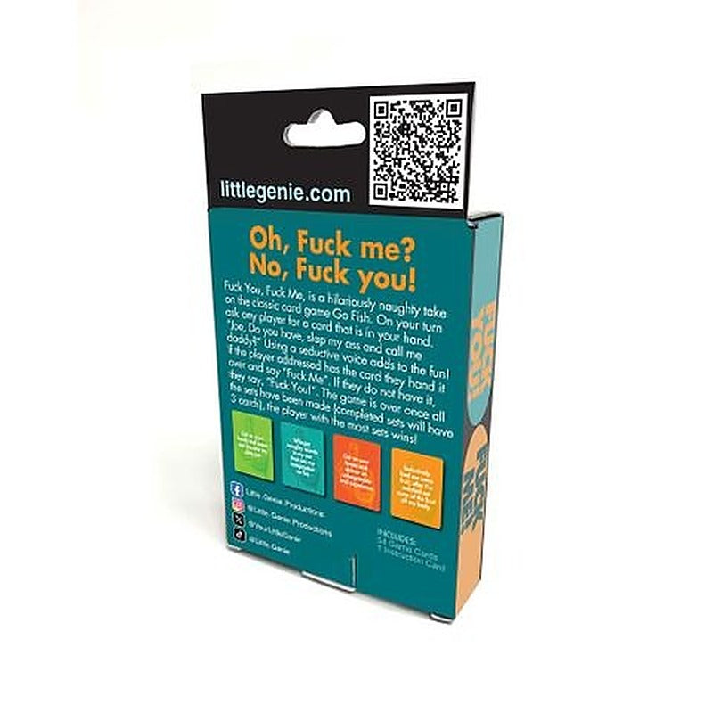 F*ck You F*ck Me Party Card Sex Game by Little Genie - Sex Games, Coupons and Tricks