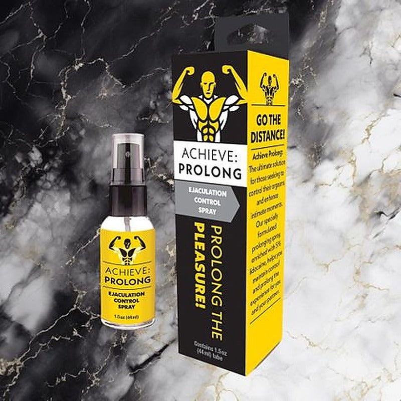 Achieve Prolong Ejaculation Control Spray By Little Genie - Delay and Excite Sprays
