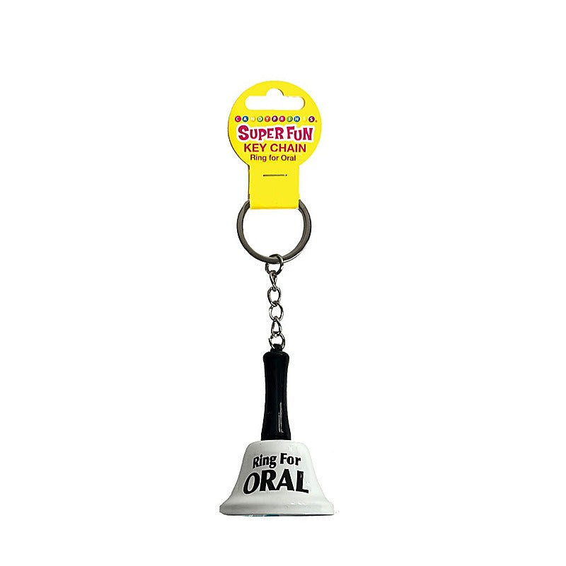 Super Fun Ring For Oral Novelty Bell Key Chain - Party Gifts and Novelties