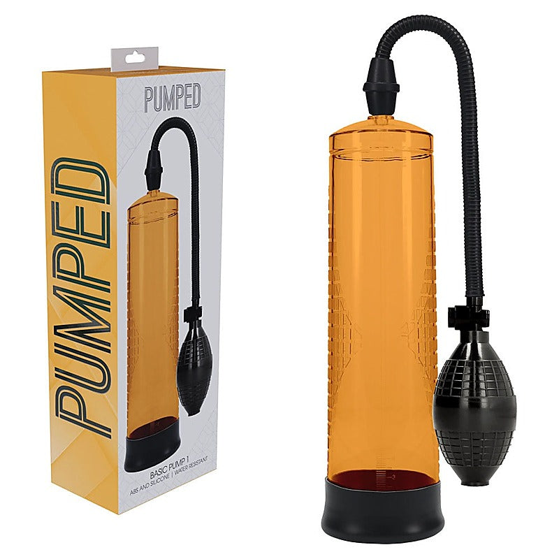 PUMPED Basic Mens Penis Pump by Shots Toys - Penis Pumps And Stretchers