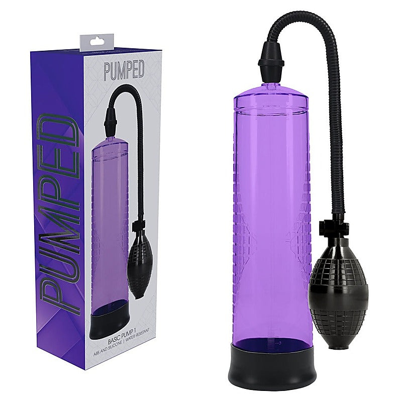 PUMPED Basic Mens Penis Pump by Shots Toys - Penis Pumps And Stretchers