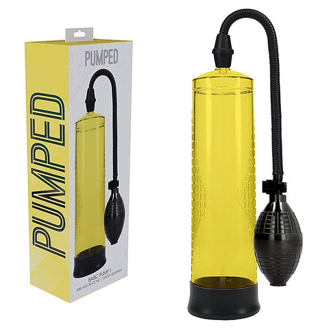 PUMPED Basic Mens Penis Pump by Shots Toys - Penis Pumps And Stretchers