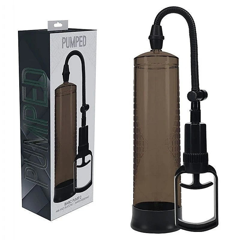PUMPED Basic Mens Penis Pump 2 by Shots Toys - Penis Pumps And Stretchers