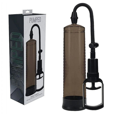 PUMPED Basic Mens Penis Pump 2 by Shots Toys - Penis Pumps And Stretchers
