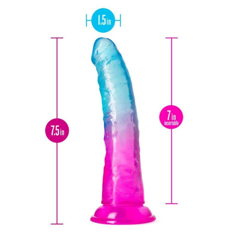 B Yours Beautiful Sky Dildo Sunset by Blush Novelties - Realistic Dildos