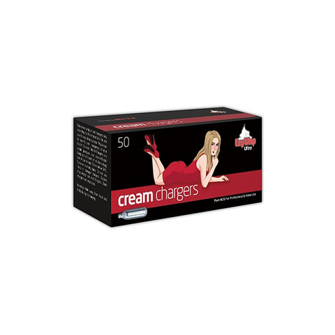Ezywhip Ultra Cream 8g N2O Chargers by Best Whip - Massage Oils and Lubricants