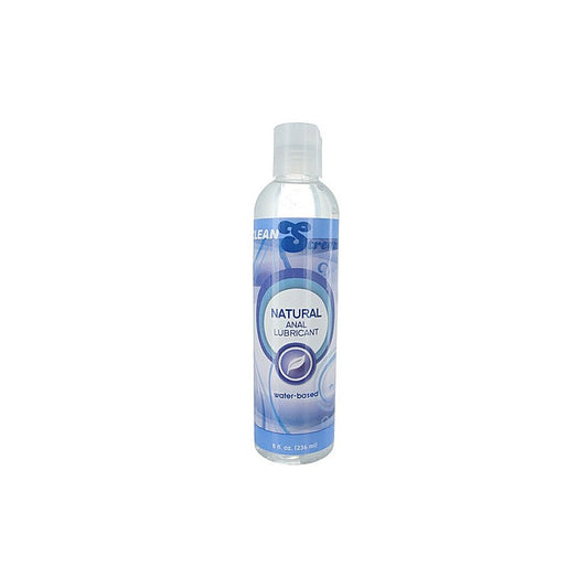 CleanStream Natural Water Based Anal Lubricant 236ml - Anal Lubes