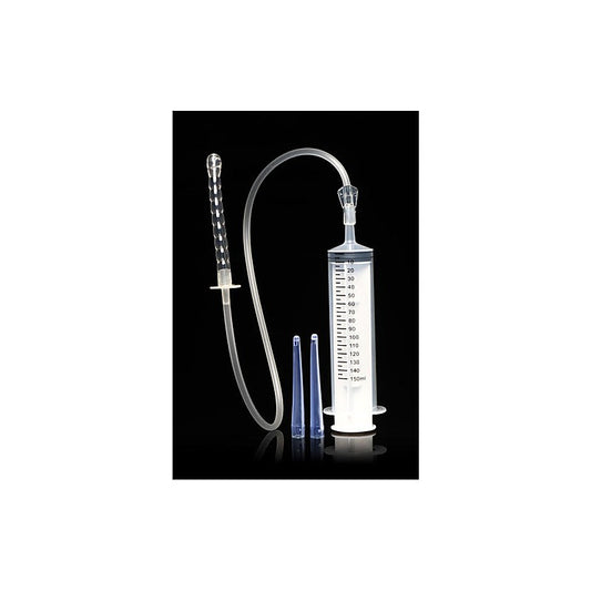 CleanStream Enema Syringe With Attachments by XR Brands - Enemas and Douches