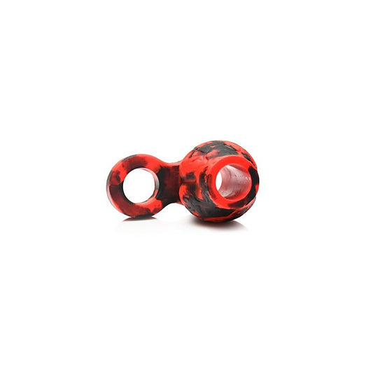 Creature Cocks Hell Hound Silicone Penis Sleeve and Ball Stretcher - Penis Sleeves and Extenders