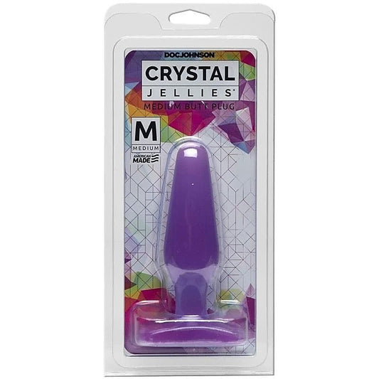 Crystal Jellies 5 Inch Medium Butt Plug - Butt Plugs