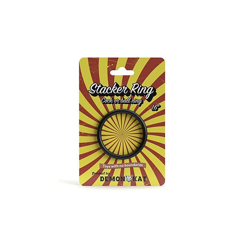 Stacker Stretchy Silicone Cock Ring by Demon Kat - Stretchy Cock Rings