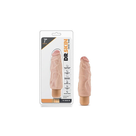 Dr Skin Cock Vibe 9 by Blush Novelties - Vibrating Dildos