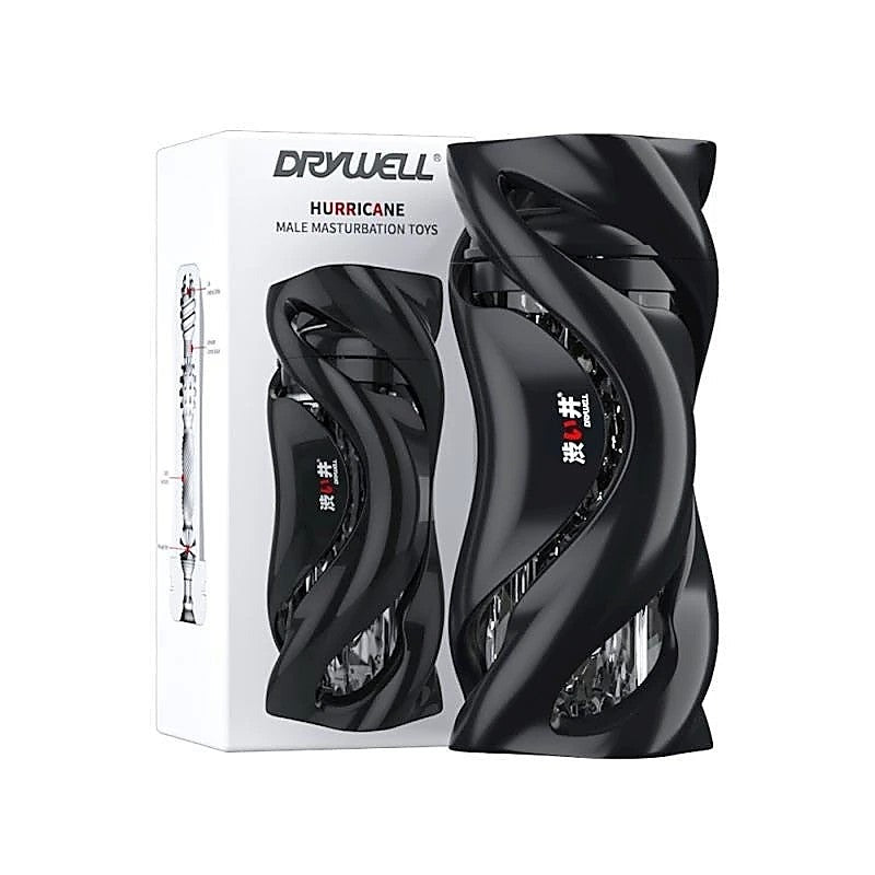 Premium Hurricane Male Masturbator by Drywell - Masturbators and Strokers