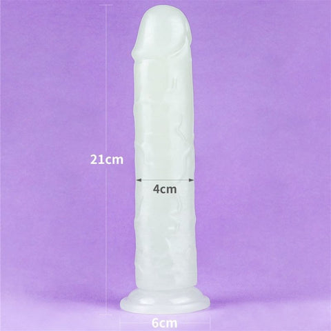 Lumino Play Dildo 8in by Lovetoy - Realistic Dildos