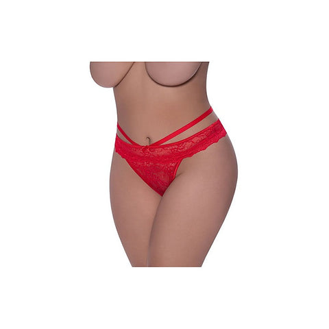 Exposed Lingerie Peek-A-Boo Cheeky Women's Panty - G-Strings, Panties and Shorts