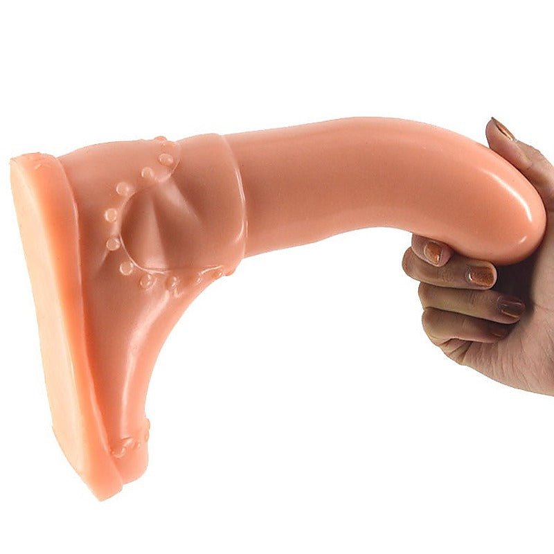 Premium Boot Shape Realistic PVC Dildo by FAAK - Realistic Dildos