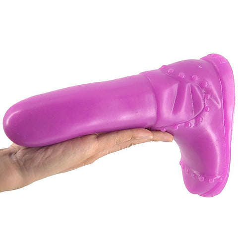 Premium Boot Shape Realistic PVC Dildo by FAAK - Realistic Dildos