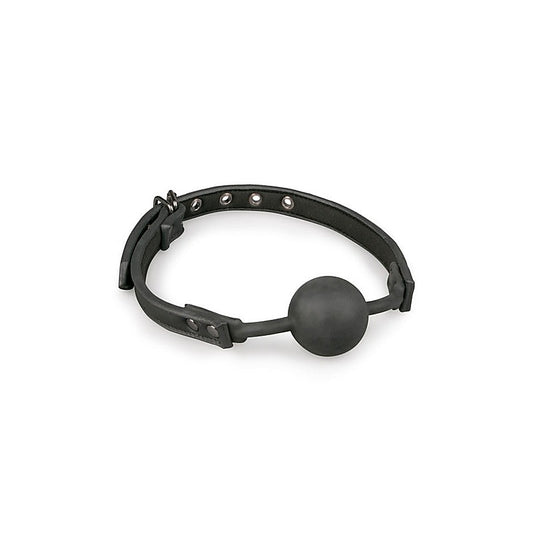 Bondage Ball Gag With Silicone Ball by Easytoys - Bondage Gags and Bits