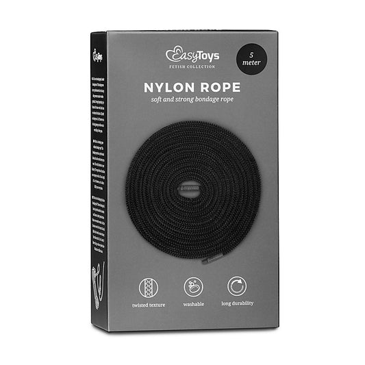 Fetish Collection Soft Touch Bondage Rope 5m by Easytoys - Cuffs And Restraints