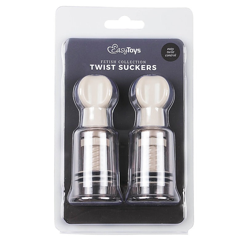Nipple and Clit Suckers Medium by Easytoys - Nipple and Clit Clamps