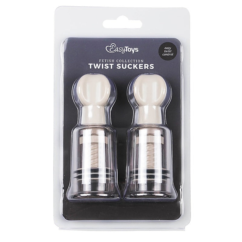 Fetish Collection Nipple and Clit Suckers 2 Piece - Nipple and Clit Clamps