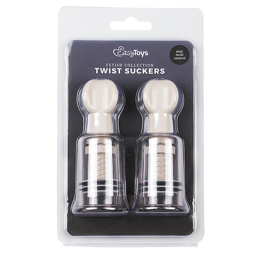 Fetish Collection Nipple and Clit Suckers 2 Piece - Nipple and Clit Clamps