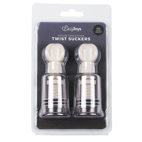 Fetish Collection Nipple and Clit Suckers 2 Piece - Nipple and Clit Clamps