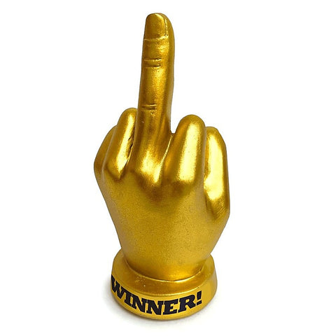 Golden FU Finger Trophy Party Gift by Little Genie - Party Gifts and Novelties