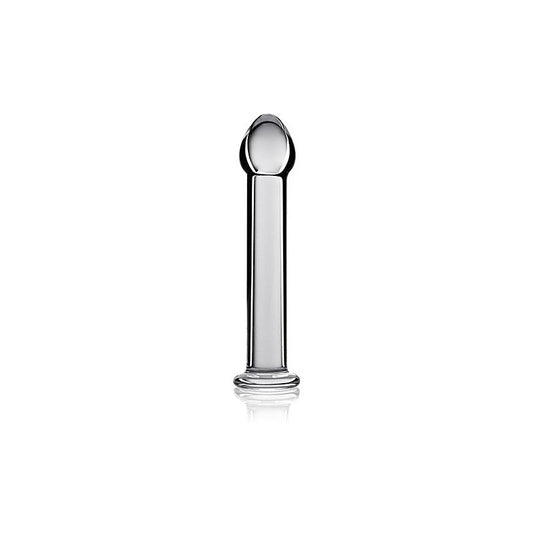 Glass Romance 1 Glass Dildo 7 Inch Clear - Glass Sex Toys