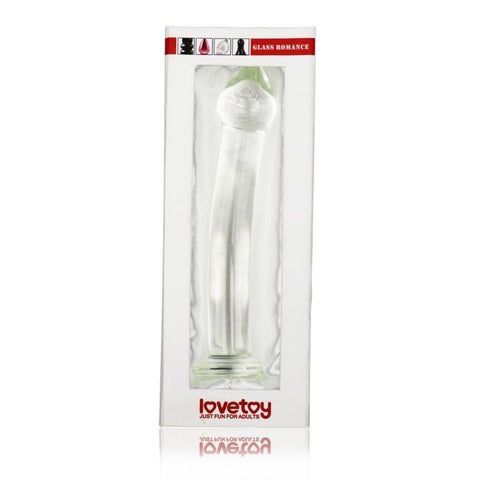 Glass Romance 3 Glass Sex Toy by Lovetoy - Glass Sex Toys