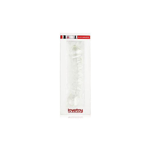 Glass Romance 5 Glass Dildo 7 Inch Clear - Glass Sex Toys