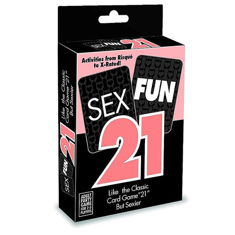 Premium Sex Fun 21 Card Game by Little Genie - Sex Games, Coupons and Tricks