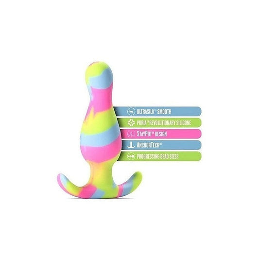 Avant Kaleido Tapered Head Silicone Butt Plug - Butt Plugs
