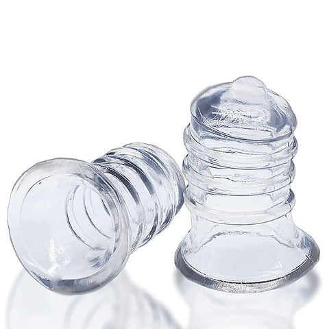 Hunkyjunk ELONG Wide Base TPR Nipsucker - Nipple and Clit Clamps