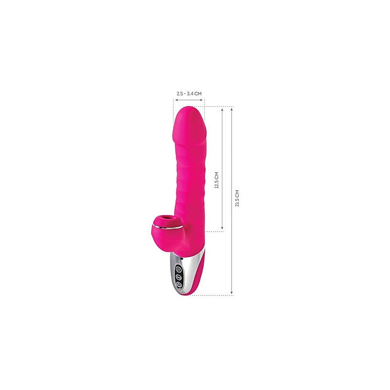 JOS To Frolly Thrusting and Sucking Rabbit Vibrator by ToyFa - Rabbit Vibrators