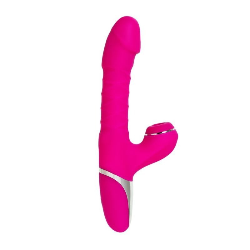 JOS To-Frolly Thrusting and Sucking Vibrator by ToyFa - Rabbit Vibrators