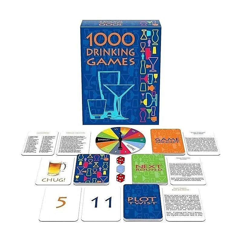 1000 Adult Drinking Game by Kheper Games - Sex Games, Coupons and Tricks