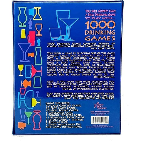 1000 Adult Drinking Game by Kheper Games - Sex Games, Coupons and Tricks