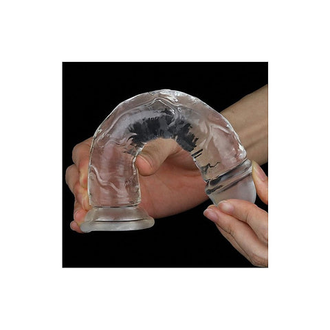 Super Realistic Clear Dildo 7 Inch by Lovetoy - Realistic Dildos