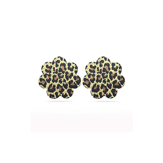 Leopard Sexy Nipple Pasties Twin Pack by Lovetoy - Breast and Nipple Toys
