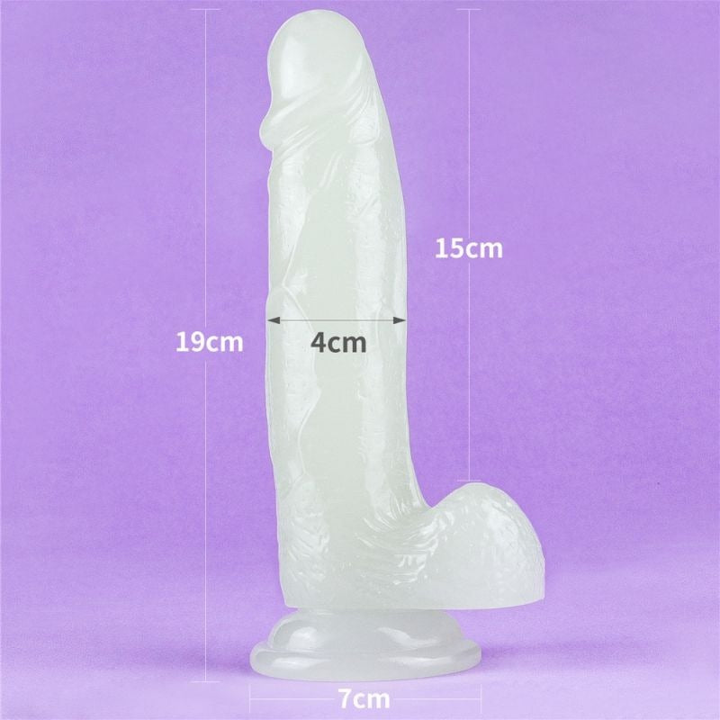 Lumino Play Dildo 7.5in by Lovetoy - Realistic Dildos