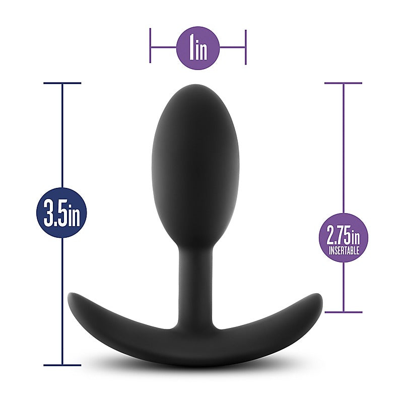 Luxe Wearable Vibra Slim And Sleek Anal Plug - Butt Plugs