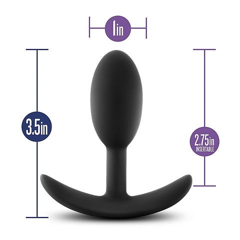 Luxe Wearable Vibra Slim And Sleek Anal Plug - Butt Plugs