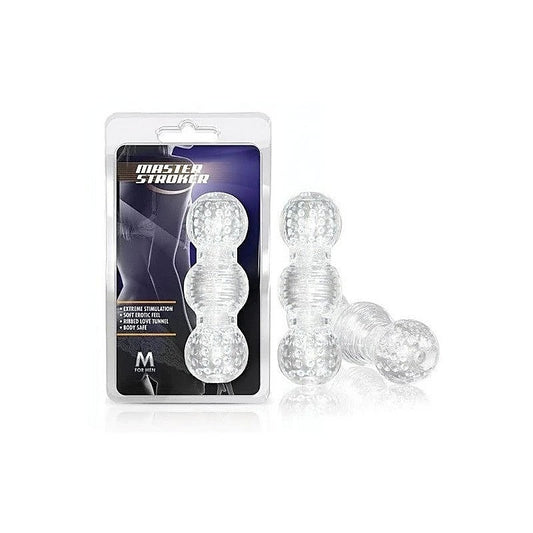 M for Men Master Stretchy Male Stroker by Blush Novelties - Masturbators and Strokers