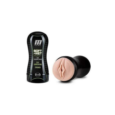 M for Men Soft & Wet Mens Stroker Cup by Blush Novelties - Masturbators and Strokers