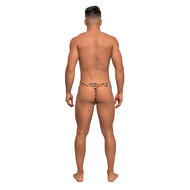 Male Power Pride Fest Bong Thong by Magic Silk - Mens Briefs And Boxers