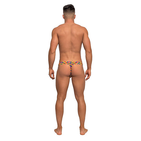 Male Power Pride Fest Bong Thong by Magic Silk - Mens Briefs And Boxers